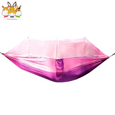 China Durable Travel Outdoor Portable 2 Person Mosquito Net Hammock Camping Waterproof Supplier 1 for sale