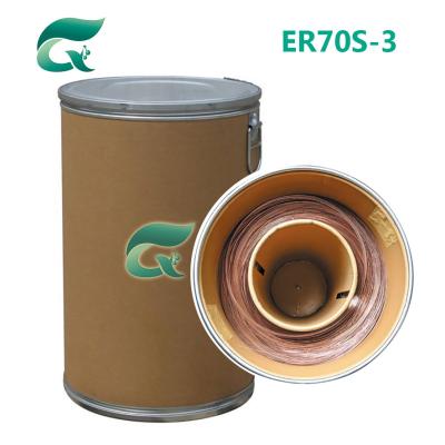 China Fios de soldagem AWS ER70S-3 MIG de cobre revestido de 0,8 mm de alta eficiência para soldagem de aço com baixo teor de carbono e chapas finas à venda