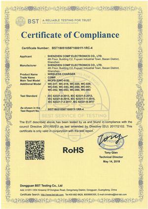 RoHS - Shenzhen Comp Electronics Limited