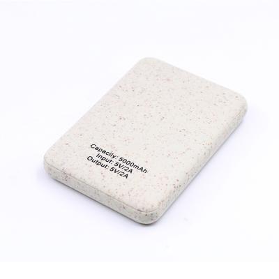 China Other Hot Selling Portable 5000mah Biodegradable Power Banks Fast Charging Eco Power Bank for sale