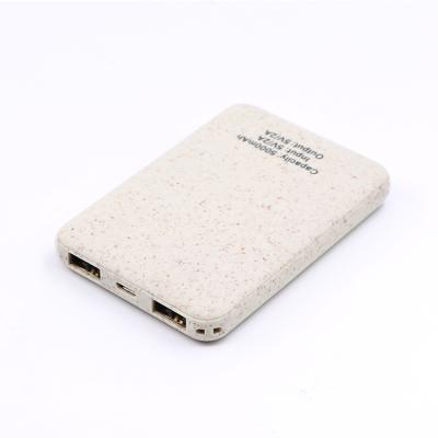 China Other 2021 Shenzhen Manufacture Biodegradable Mini Power Bank Cheap Portable Slim Power Bank Eco Friendly for sale