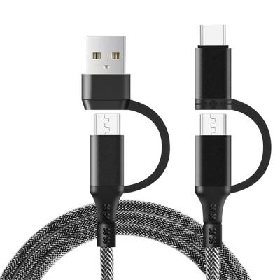 China MP3/MP4 Factory Direct USB Cable Eco-friendly 3in1 Player Mobile Phone Charging USB Data Cable for sale