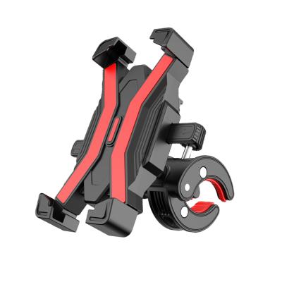 China Wholesale Popular Universal Adjustable Bicycle Motorcycle Phone Holder Bike Phone Bracket for sale