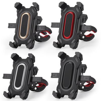 China 2021 Hot Sale Factory Adjustable Bike Phone Mount Holder Outdoor Motorcycle Bicycle Phone Mount for sale