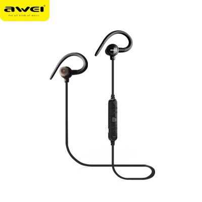 China Custom CSR4.1 your brand logo heavy low noise bluetooth headsets waterproof handsfree earphone for sale