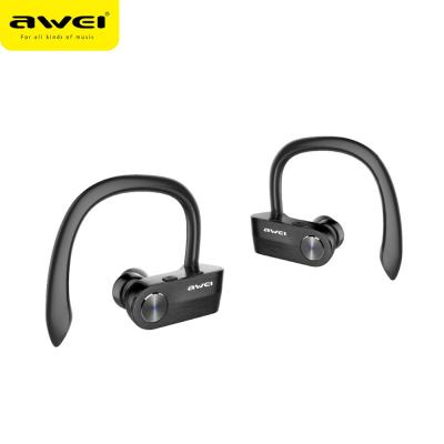 Chine Waterproof CSR chip import low sound noise canceling TWS awei T2 earbuds bluetooth blue yellow red black à vendre