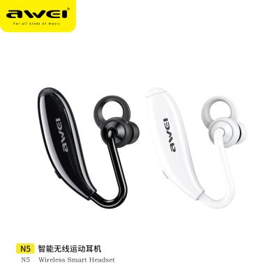 China Awei N5 Wireless In-Ear Earphones OEM Single Fashion Hand Free Mobile Headphones for sale