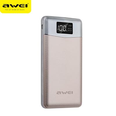 China Portable power bank with led light wholesales customize new nersion leather power bank 2018 christmas gift for sale