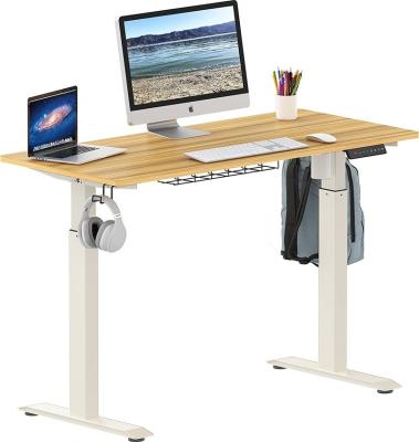 China (Height)Adjustable Desk Metal Working Double Motor Table Base Sit Standing Electric Desk Frame Desk Height Adjustable for sale