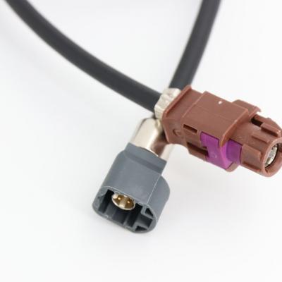 China Cheap custom automotive fakra extension cable connector to sma and fakra lvds female for car for sale