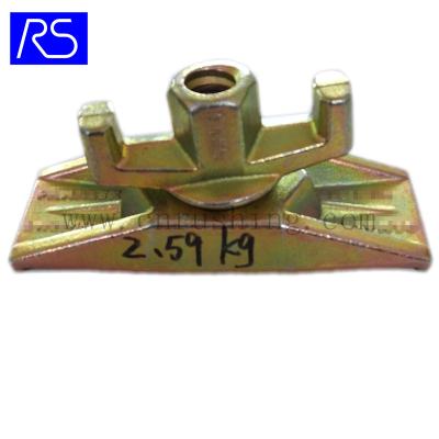 China As Required Hot Selling Square Flange Formwork Swivel Nuts Wing Nuts Rivet Nuts for sale