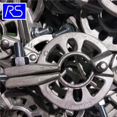 China Scaffolding Tube Construction Factory Supply Directly Dip Forged Layher Scaffolding Tube Rosette Clamps for sale