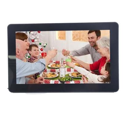 China Wifi 15.6 inch 4G touch screen photo WIFI digital photo frame HD display loop playback clock digital video playback for sale