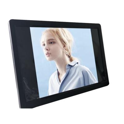 China Remote Control Clock 21.5 Inch Digital Photo Frames With Picture Video Playback Function for sale