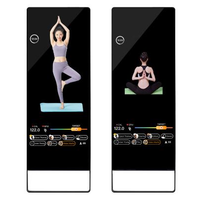 China Android Fitness Mirror Smart Home Exercise Mirror AI Artificial Intelligence 32 Inch for sale