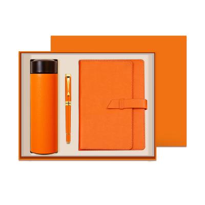 China Farming New Year Business Gifts And Stationery Custom Journal Notebook With 3 In 1 Packaging Business Gift Set Pen For Men for sale