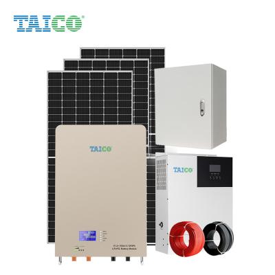 China Home Pitched Roof 20kw 30kw Home Kit 30 KVA 50kva Solar Grid Tied Solar Generator Set for sale