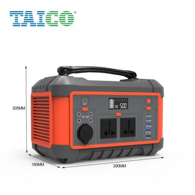 China 500w portable power bank lithium battery toys 220V 600W portable generator 160000mAh power station for sale