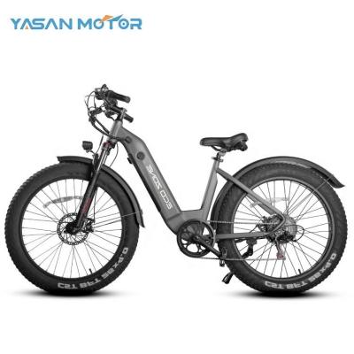 China Popular marvelous fat tire ebike aluminum alloy 26 inch electric bike with strong power for sale