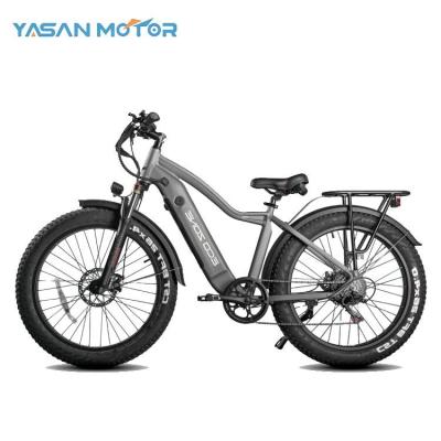 China YASAN MOTOR Best Sales Big Power Mountain Electric Bike 500w 26 Inch Mountain Offroad Electric Bicycle for sale