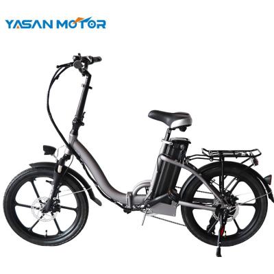 China Aluminum Alloy China Wholesale 2022 Popular Adult City Enduro Bike Electric Bicycle Folding Foldable E Bike for sale