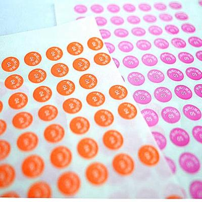 China Private Waterproof Top Grade Custom Logo Make Up Printing Label for sale