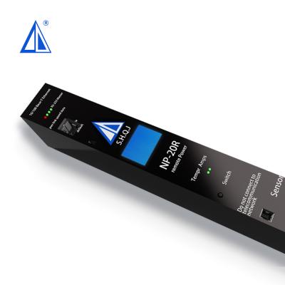 China NP-20R Dial-Up Support TCP/IP Power Management Systems RS-232 Metal Plate Remote Intelligent PDU for sale