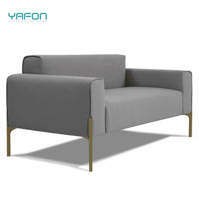 China Modular Commercial Office Leisure Area Public Sofa With Metal Leg for sale