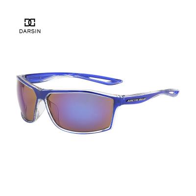 China Factory Wholesale Custom DARSIN Sports Sunglasses Slim Frame Mirrored High Quality Polarized Sunglasses Men for sale