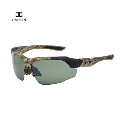 China Fashion DARSIN Sunglasses Factory Wholesale Custom Polarized Mirror Fishing XLOOP Sports CAMOUFLAGE Sunglasses Cycling Men for sale