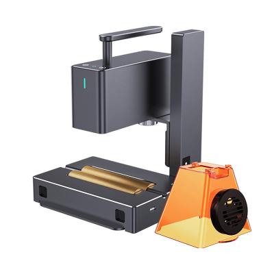 China 2022 Newest Desktop 3D Mini UV Laser 5W Marking Machine For Sunglass Pen Ceramic Plastic for sale