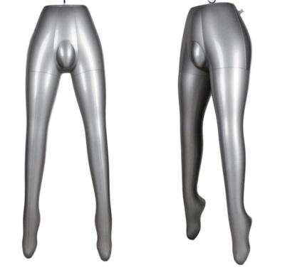 China Wholesale Cheap Inflatable Man Inflatable Jeans Form PVC Inflatable Leg Mannequin Male Lower Body For Props for sale