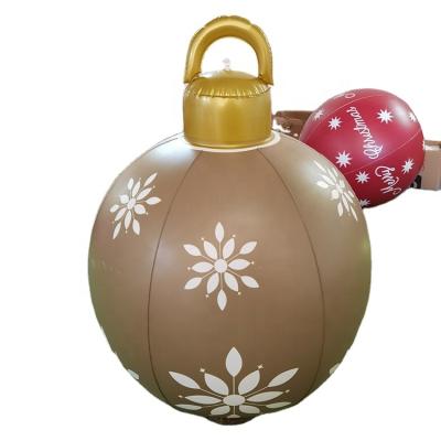 China Toy Outdoor Christmas Inflatable PVC Ball Ornament Inflatable Ball-Holiday Party Decoration for sale