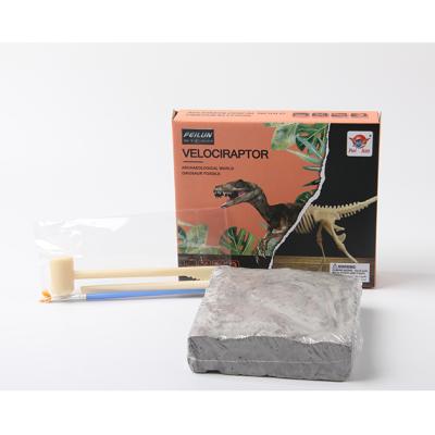 China STEM Amazon Science Playset Excavation Dinosaur Freeze Dig Kit Clever Skeleton Toys For Children Play 51*18.7*47.7cm for sale