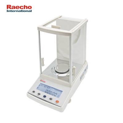 China RAF Series Laboratory Analytical Balance Digital Precise Electronic Balance 0.0001g 80mm for sale