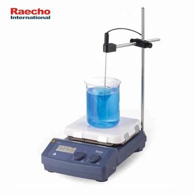 China RMH-S550 Lab Hot Plate Digital Glass Ceramic Magnetic Stirrer Stirring and Heating Machine for sale