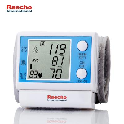 China Electronic Type Blood Pressure Monitor Plastic Blood Pressure Meter Screen Display LCD Digital Wrist Watch for sale