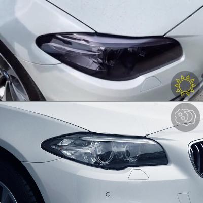 China TPU Smart Photochromic Far Light Tint Film Smart Car Headlight Covers Tint Film à venda