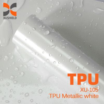 China TPU Metallic white TPU colored PPF Film Self healing Grey Wrap Paint Protection Film à venda