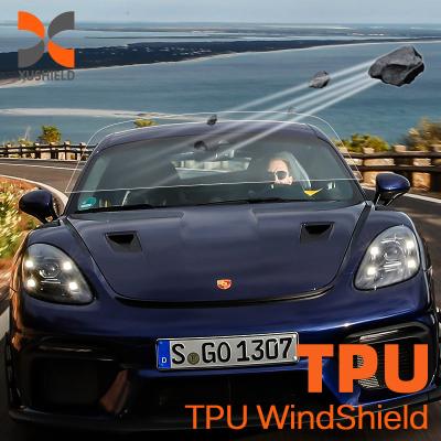 Chine TPU Anti rayures UV Protection du pare-brise de voiture Film de protection du pare-brise de voiture à l'épreuve du sable 7.5mil Film à vendre