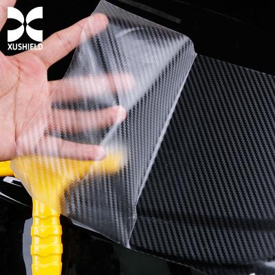 China TPU Carbon Fiber Bright Color Ppf Film Anti Scratch Self Healing Car Paint Protection Film for sale