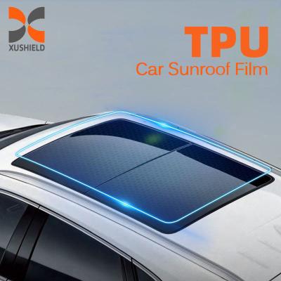 China Explosiebestendige beschermende TPU zonnescherm PPF auto voorruit glas venster tint zonnefilm auto dak dakraam film Te koop