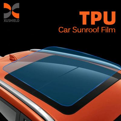 China Universal Sunroof Automotive Factory Sunscreen Self Adhesive Glass Car Panoramic Sunroof Sky Film for sale