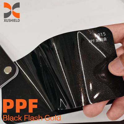 China XUSHIELD color self healing paint protection films car wrap vinyl gloss black ppf tpu film Glossy Miami Blue for sale