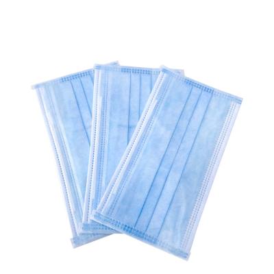 China Good Quality Breathable 50 Piece CE Disposable Medical Face Mask 3 Ply Surgical Face Mask Adult Face Masks for sale