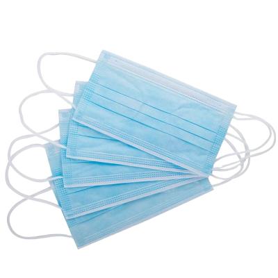 China Breathable Elastic Earloop Face Masks Disposable Face Mask 3 Ply Surgical Mask Manufacturer Wholesale for sale