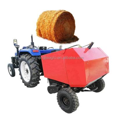 China mini straw baler silage hay baler packing harvester maize machine for sale in pakistan for sale