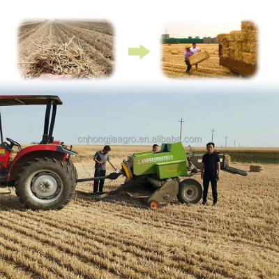 China Maize silage baler export to Zimbabwe small straw damming square hay baler machine with CE for sale