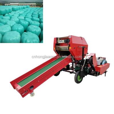 China Automatic straw baler mini hay and hay baler corn silage packing machine for sale for sale