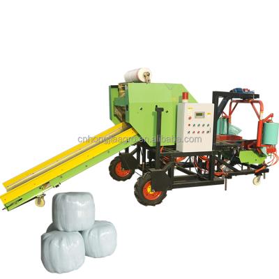 China Hay And Straw Fresh Baler Good Quality Mini Round Hay Balers And Packing Corn Silage Packing Machine for sale